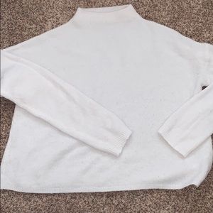 Urban Outfitters white mock neck sweater